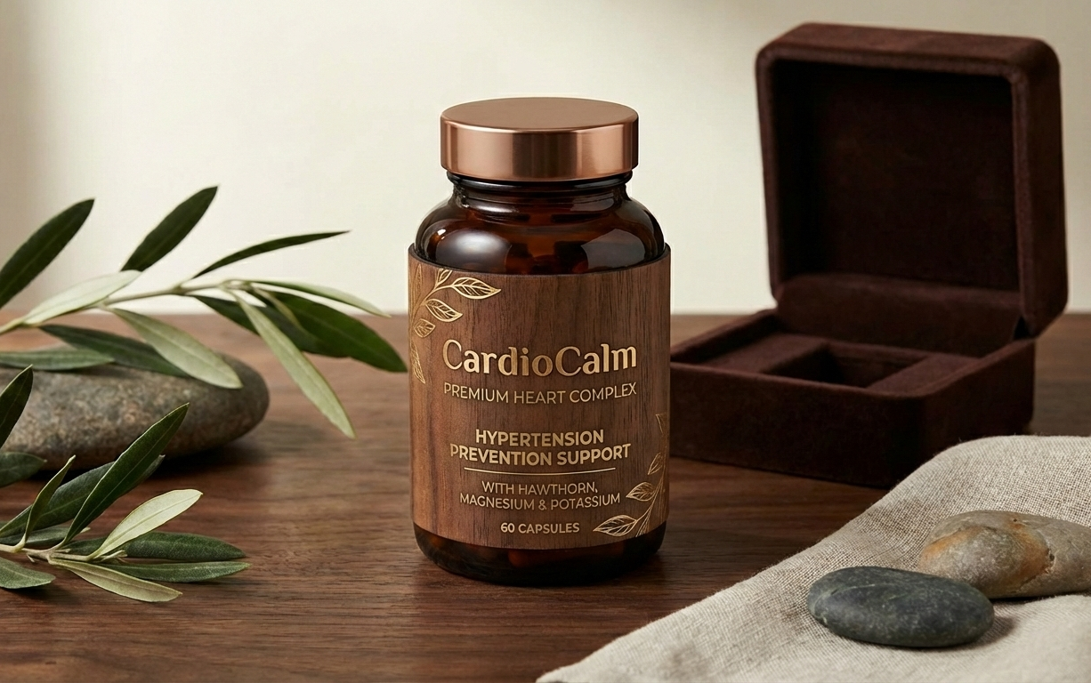 CardioCalm - Supliment natural pentru echilibrul cardiac, 60 capsule
